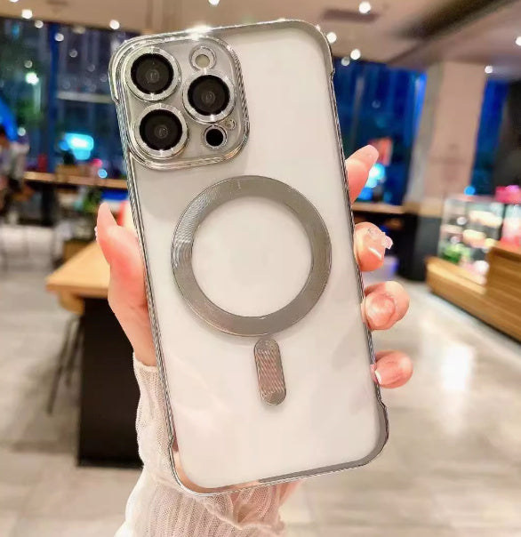 Premium Frameless Mobile Case with Lens Protector 1