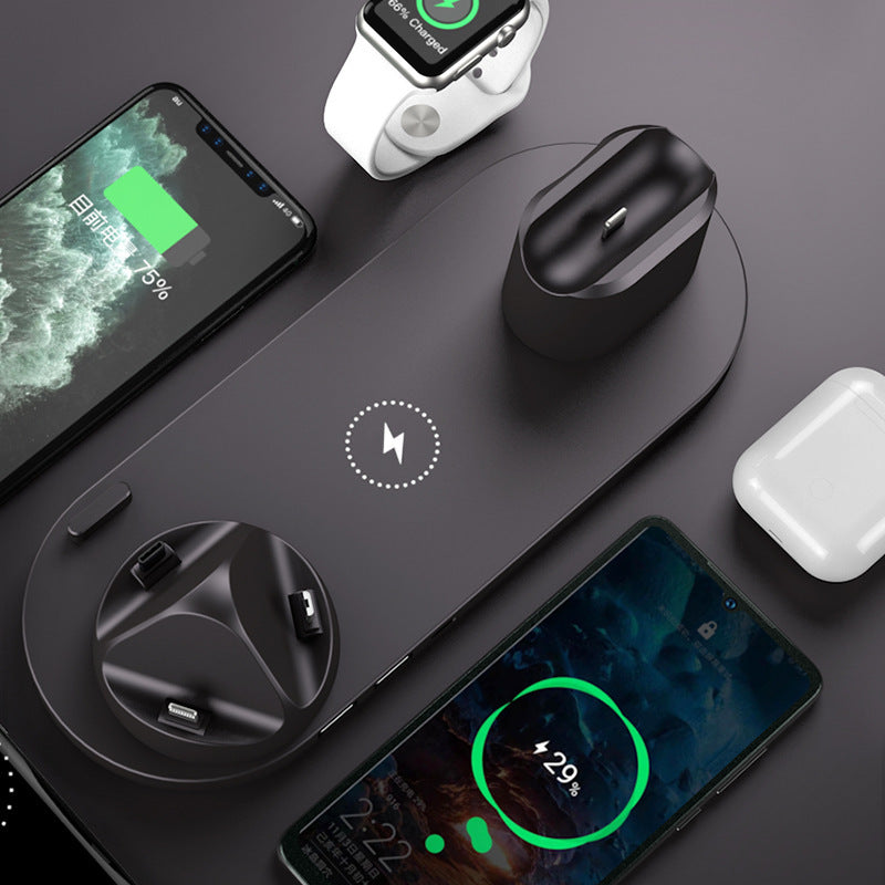 6-in-1 Fast Wireless Charging Dock for Phone & Watch