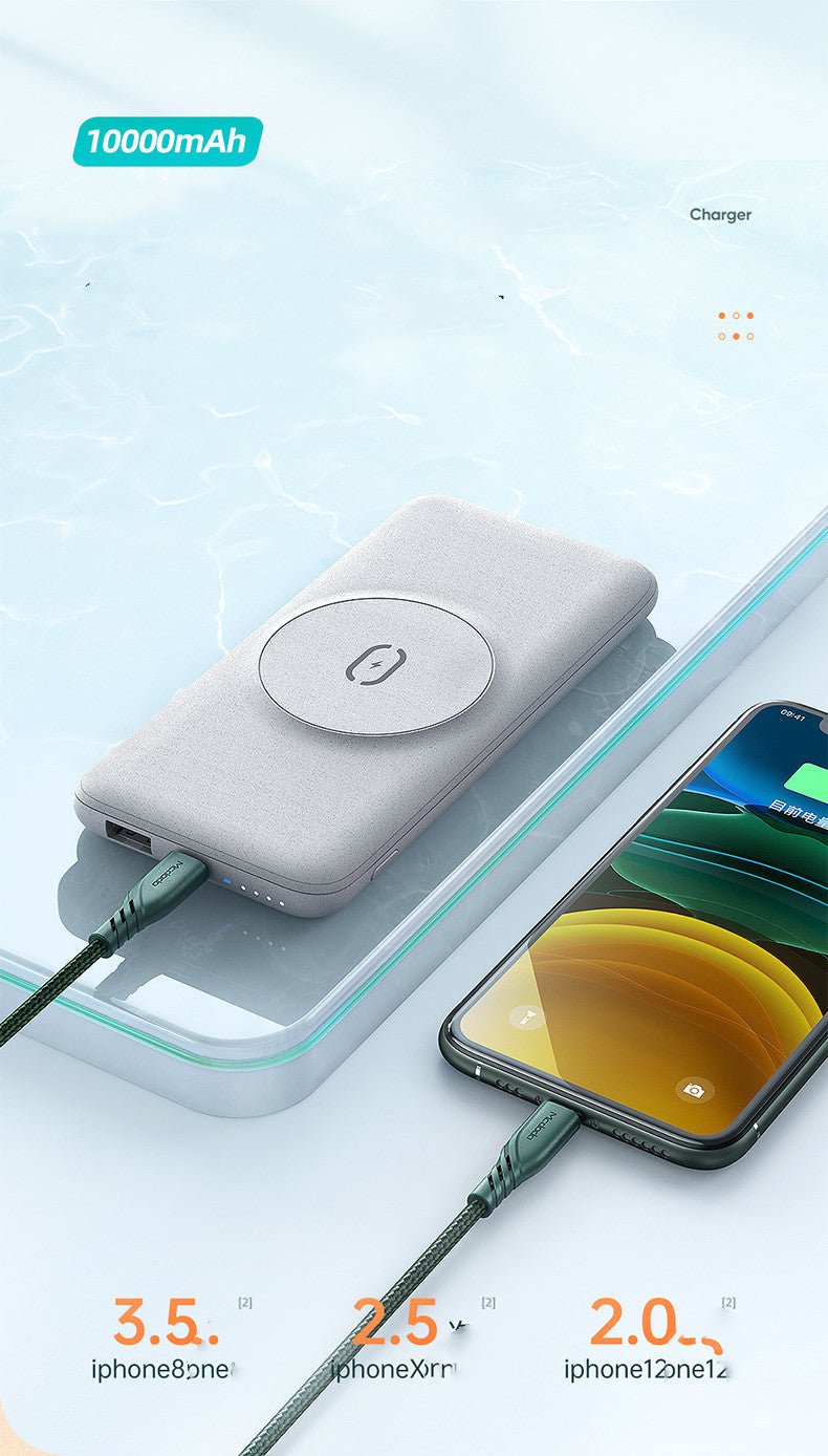 Mini Portable Magnetic Power Bank – 20W Super Fast Wireless Charger