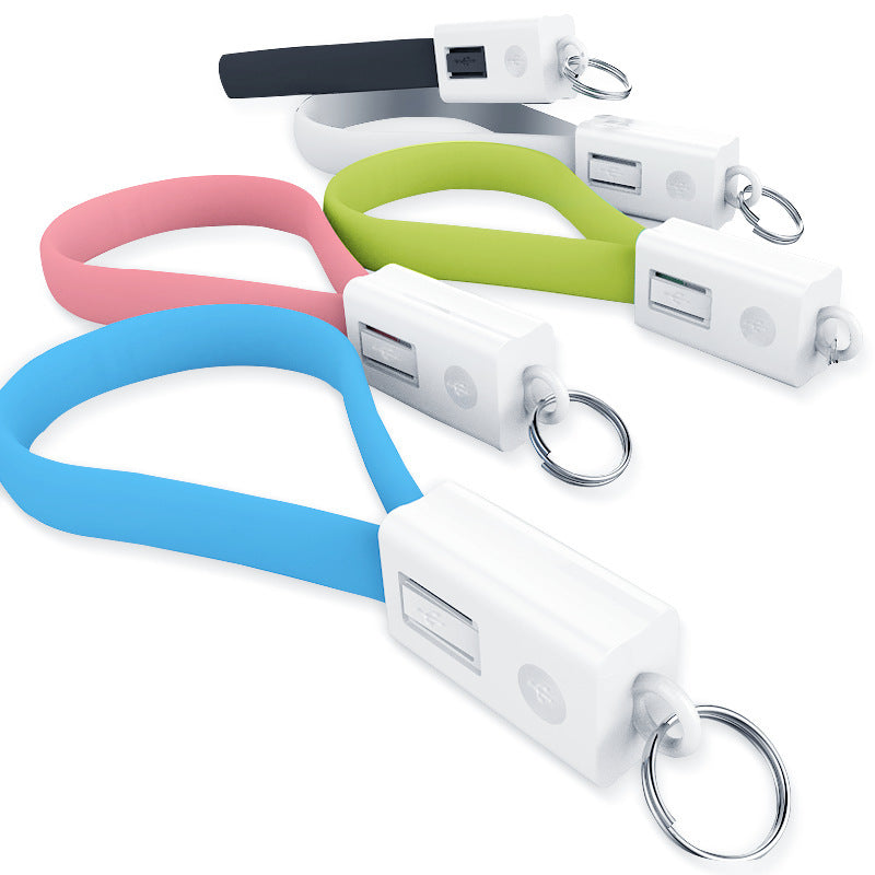 2 in 1 Portable Keychain Data Cable