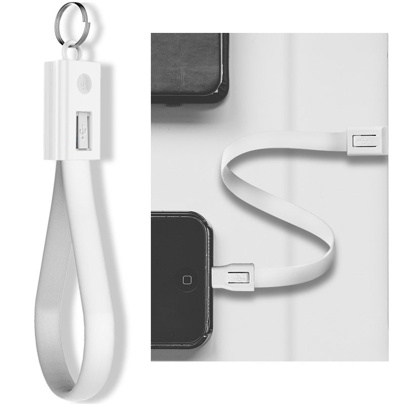2 in 1 Portable Keychain Data Cable