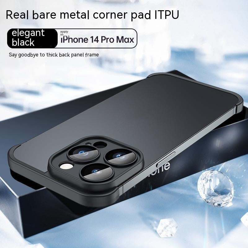 Ultra Thin Lens Protector Frameless Phone Case
