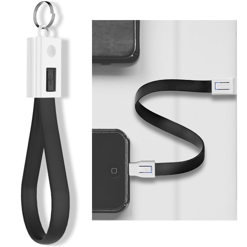 2 in 1 Portable Keychain Data Cable
