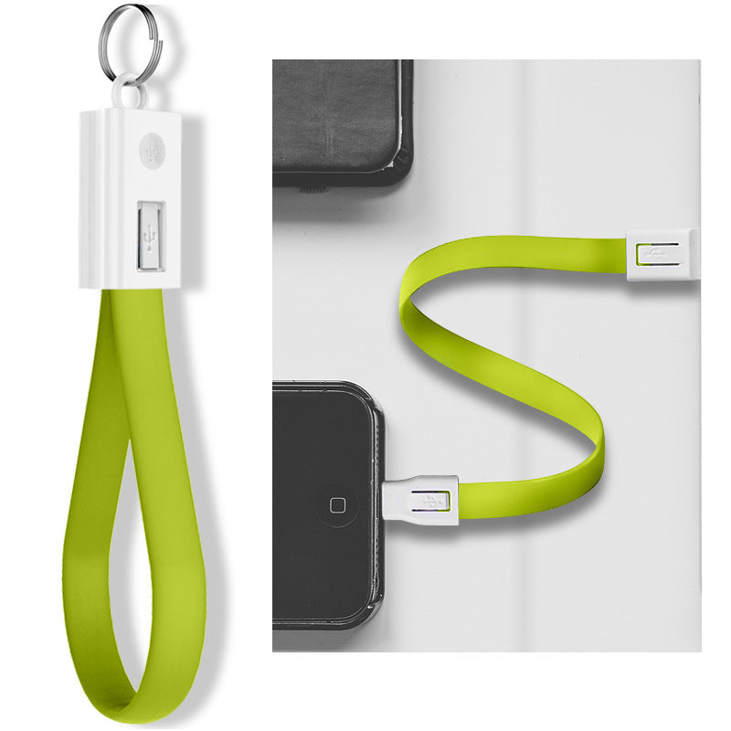 2 in 1 Portable Keychain Data Cable