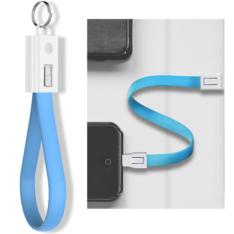 2 in 1 Portable Keychain Data Cable