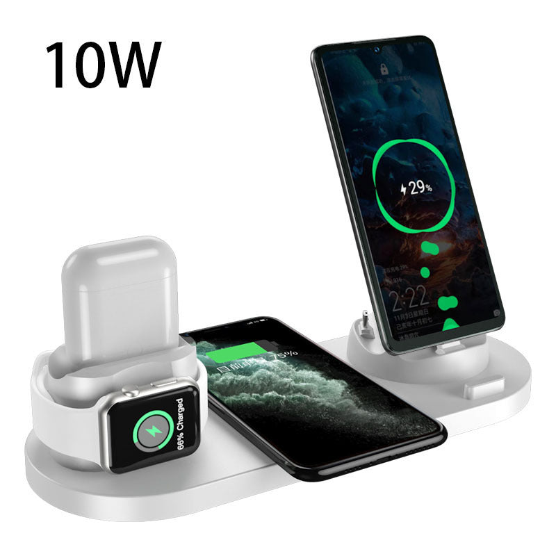 6-in-1 Fast Wireless Charging Dock for Phone & Watch