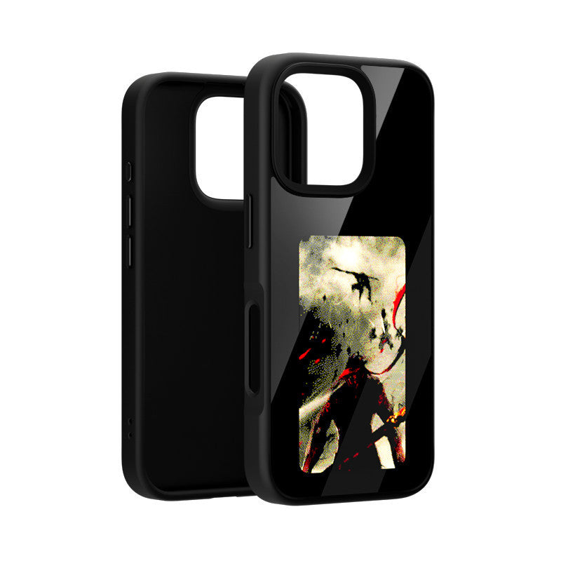 Four-Color NFC E-Ink Projection Glass Phone Case 1