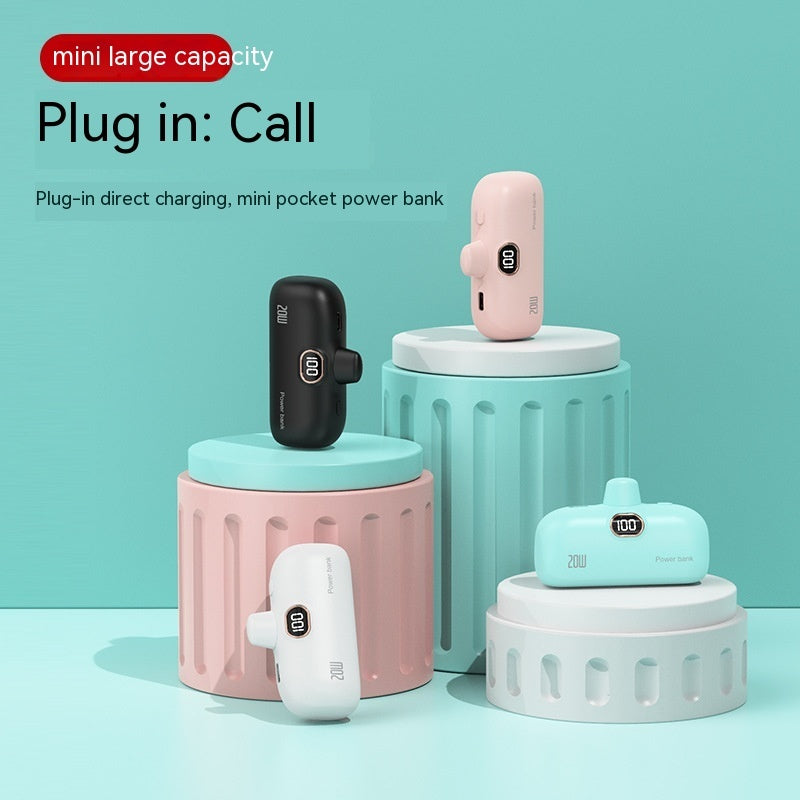 Pocket-Sized Portable Fast Wireless Power Bank