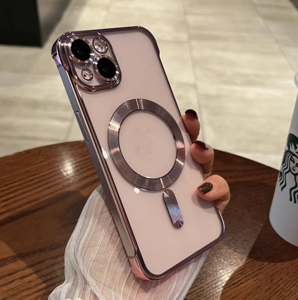Premium Frameless Mobile Case with Lens Protector 1