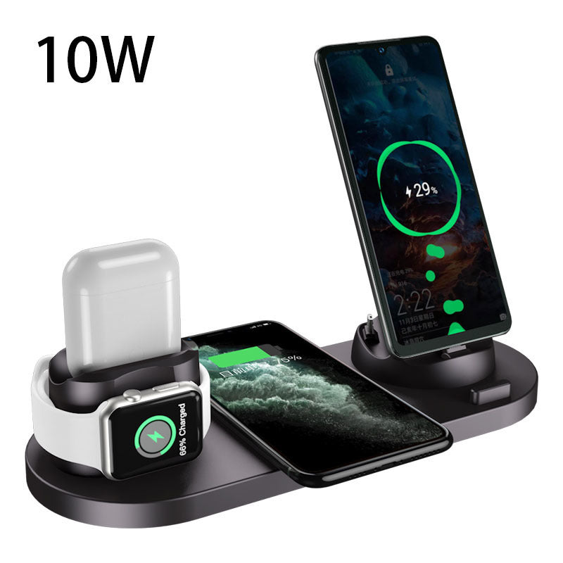 6-in-1 Fast Wireless Charging Dock for Phone & Watch