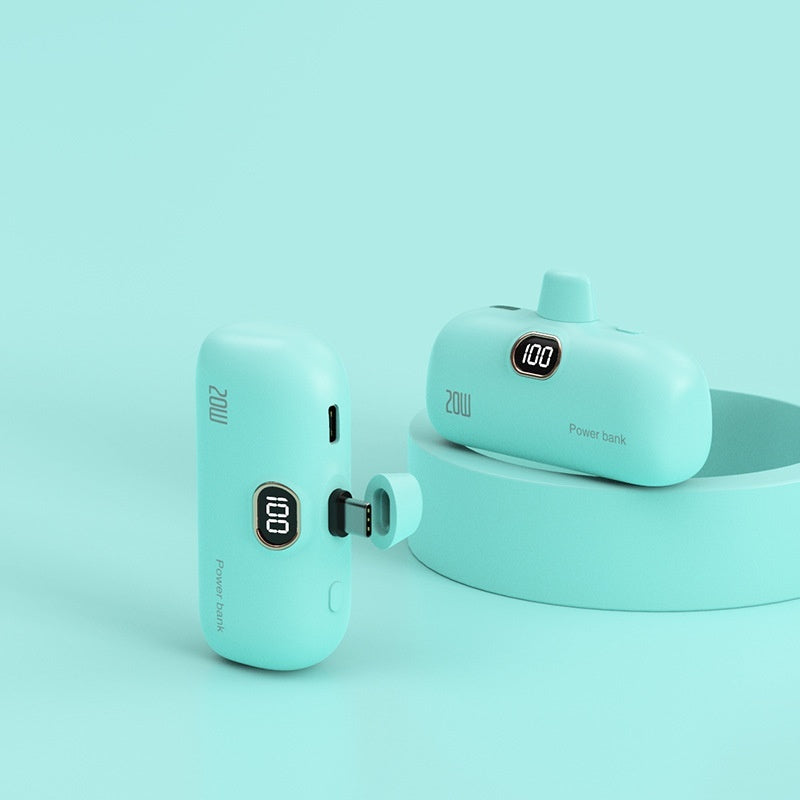 Pocket-Sized Portable Fast Wireless Power Bank