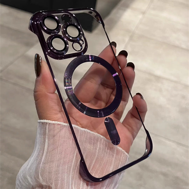 Premium Frameless Mobile Case with Lens Protector 1