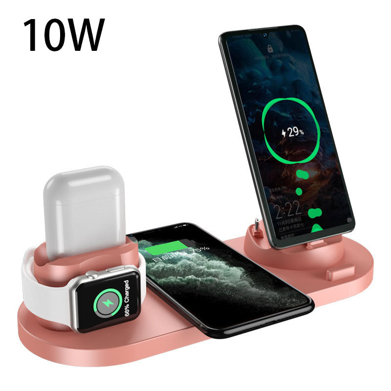 6-in-1 Fast Wireless Charging Dock for Phone & Watch