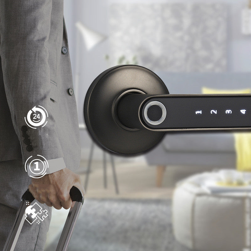 Smart Fingerprint Door Lock – Keyless Digital Password Lock for Home