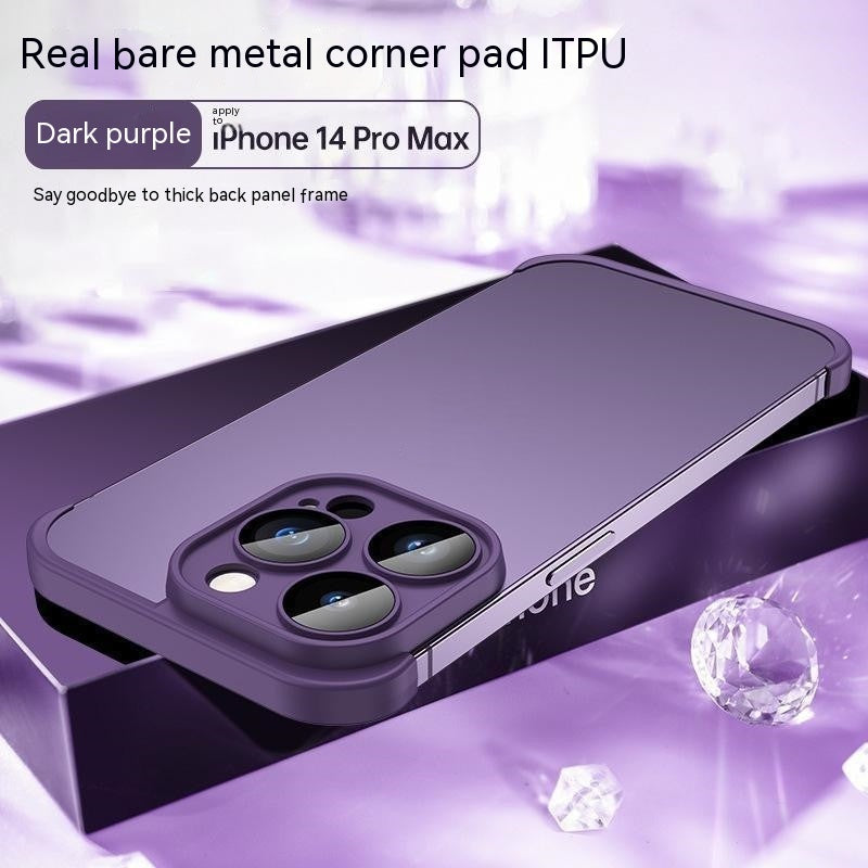 Ultra Thin Lens Protector Frameless Phone Case