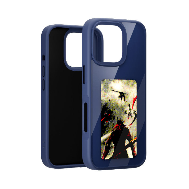 Four-Color NFC E-Ink Projection Glass Phone Case 1
