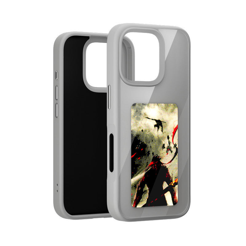 Four-Color NFC E-Ink Projection Glass Phone Case 1