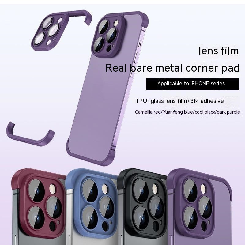 Ultra Thin Lens Protector Frameless Phone Case