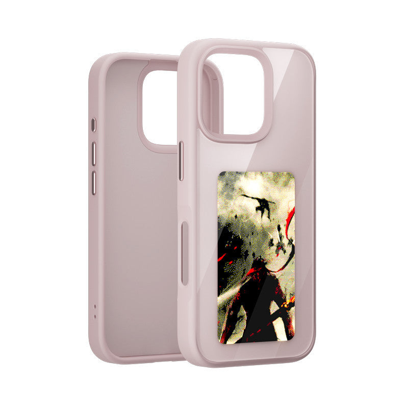 Four-Color NFC E-Ink Projection Glass Phone Case 1