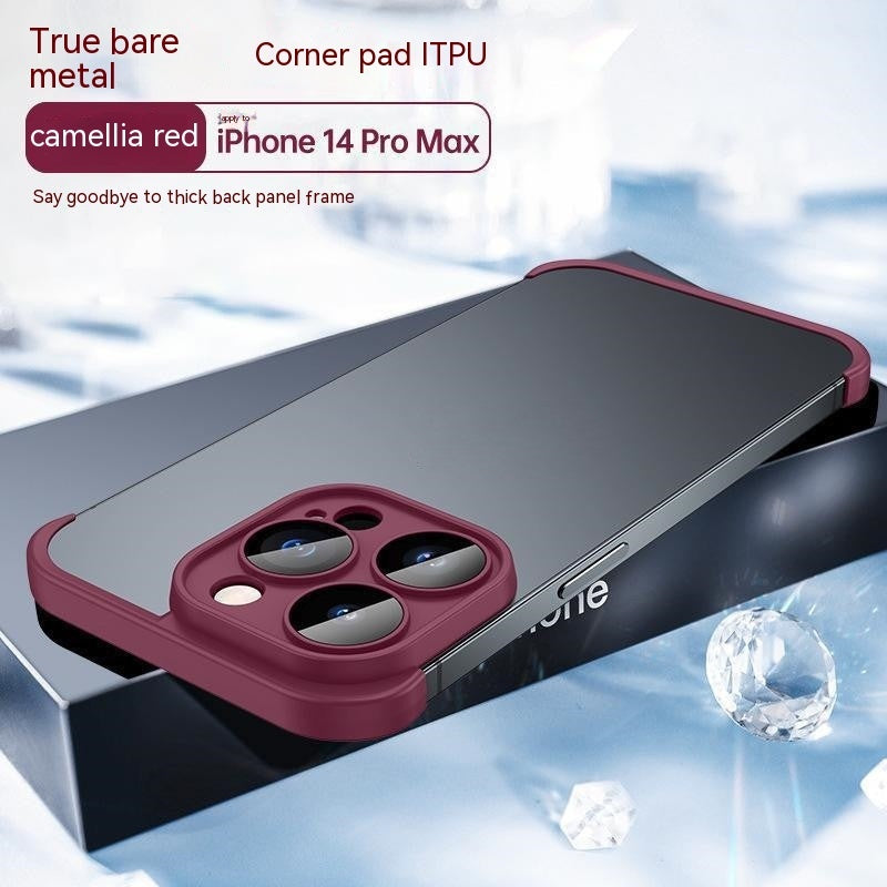 Ultra Thin Lens Protector Frameless Phone Case