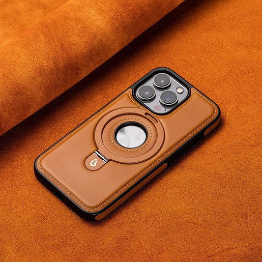 Leather Magnetic Phone Case with Stand 1