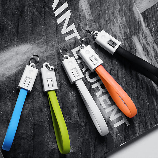 2 in 1 Portable Keychain Data Cable